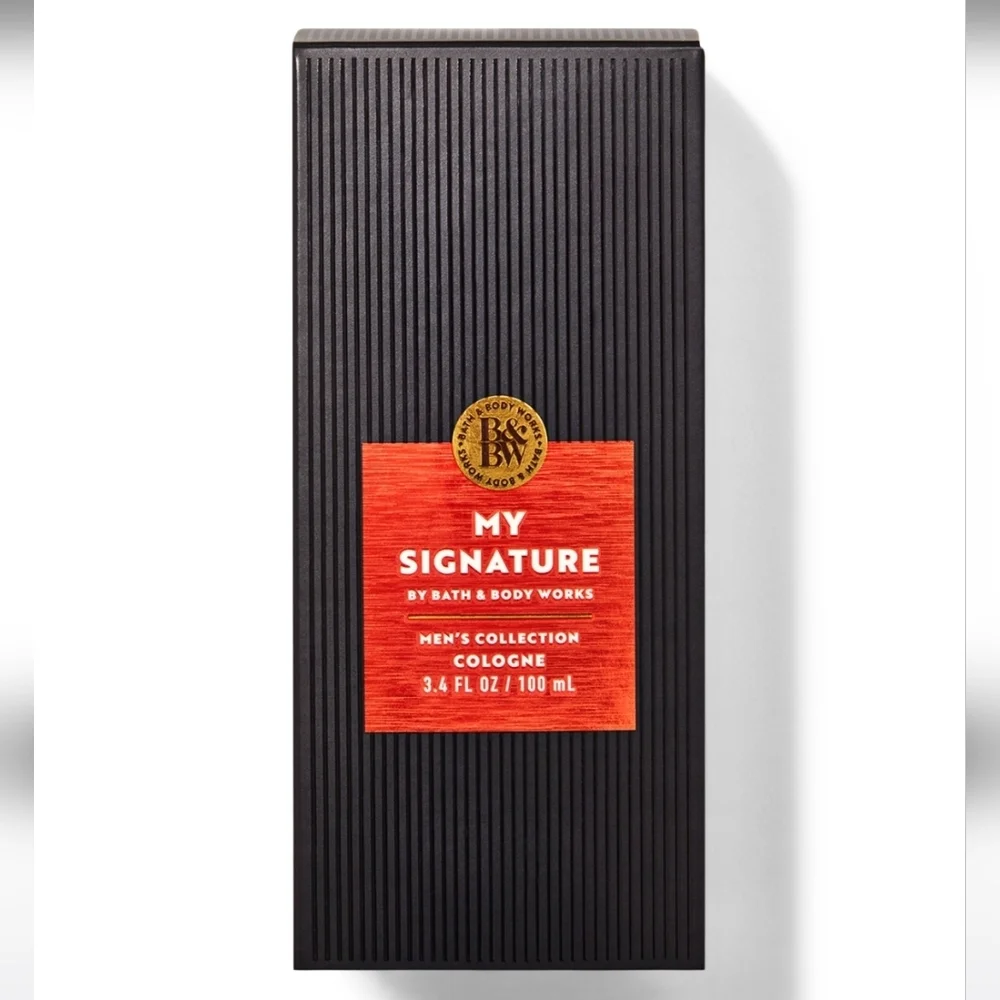 Bath & Body Works MY SIGNATURE 3.4oz MEN'S COLLECTION Fragrance NEW Msrp $59.95